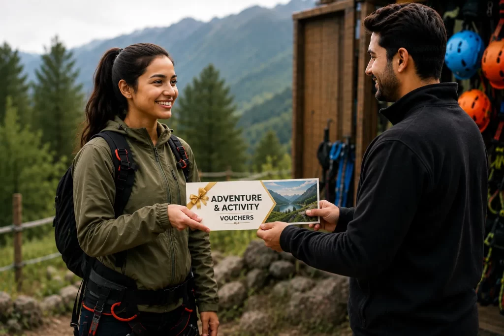 adventure and activity vouchers
