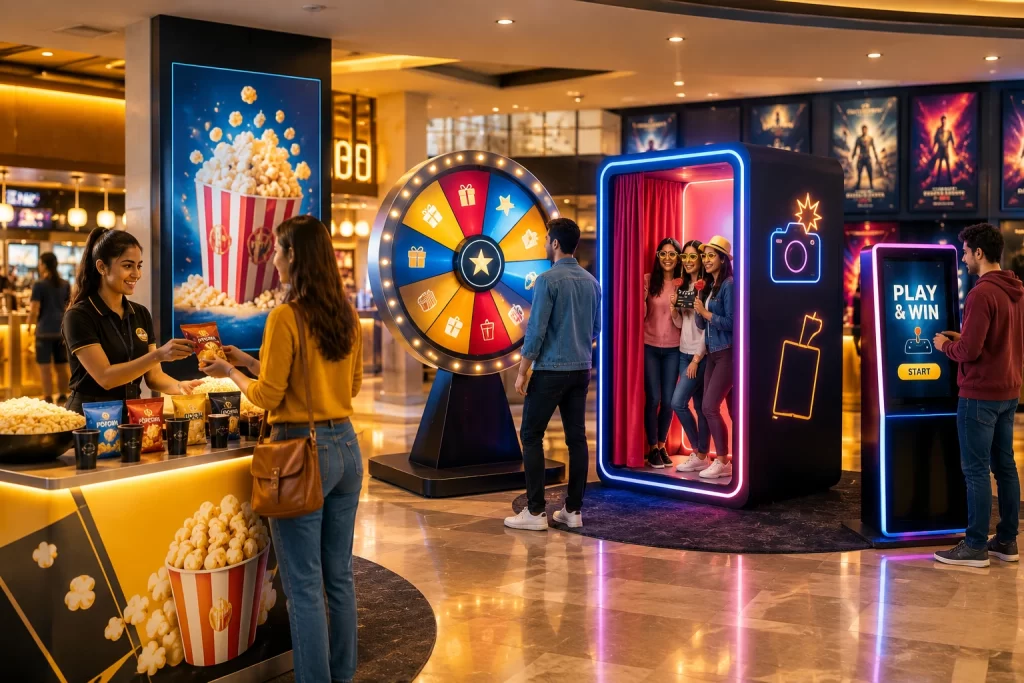 experiential activations product samples, photo booths, games, contests, or interactive brand installations