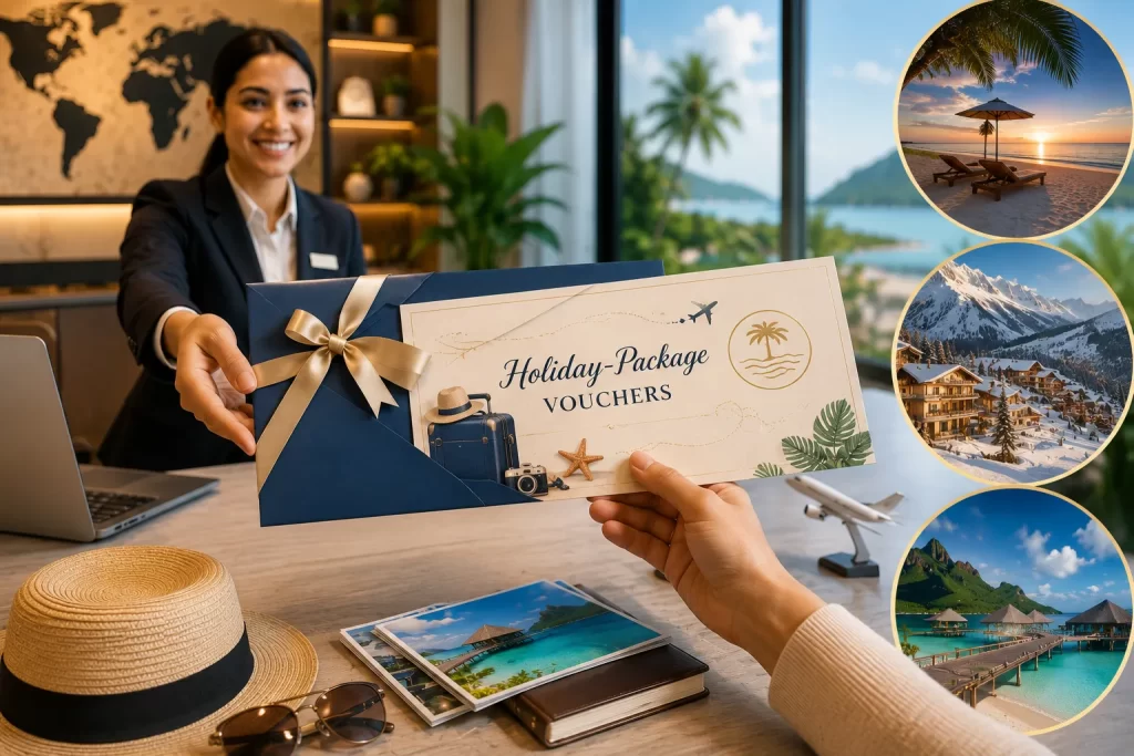 holiday package vouchers