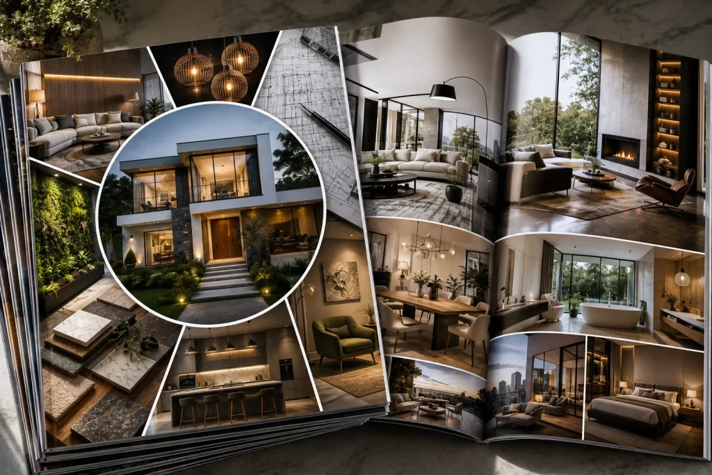 home, interiors, and architecture