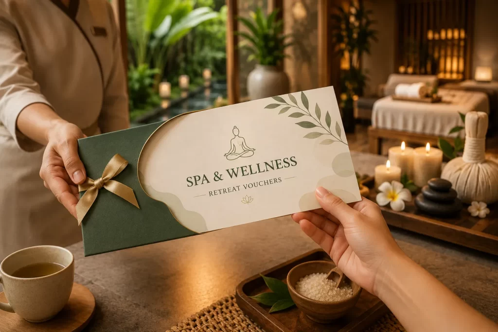 spa and wellness retreat vouchers