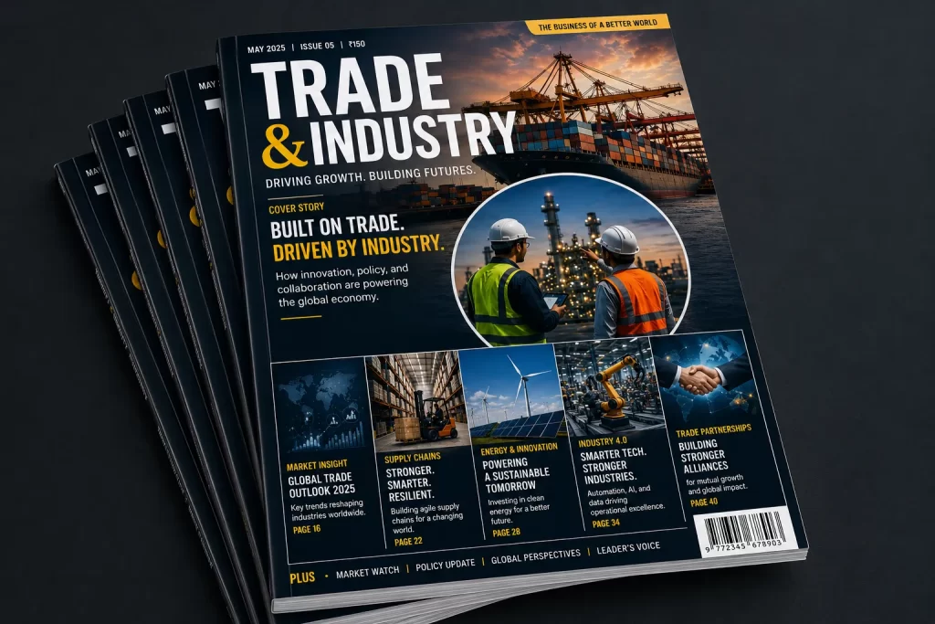 trade and industry magazines