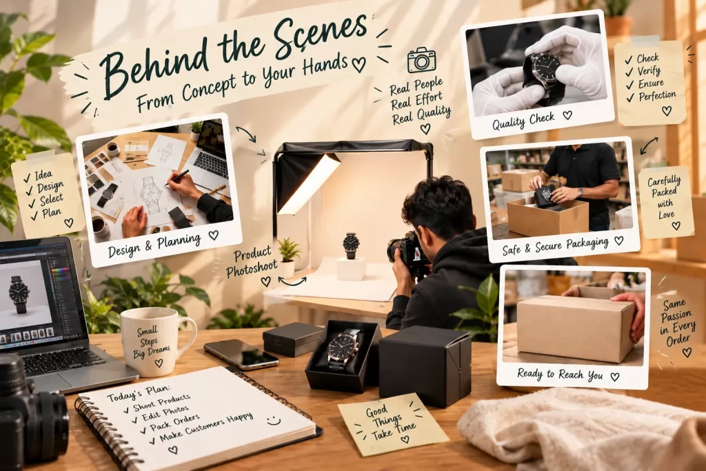 behind the scenes content