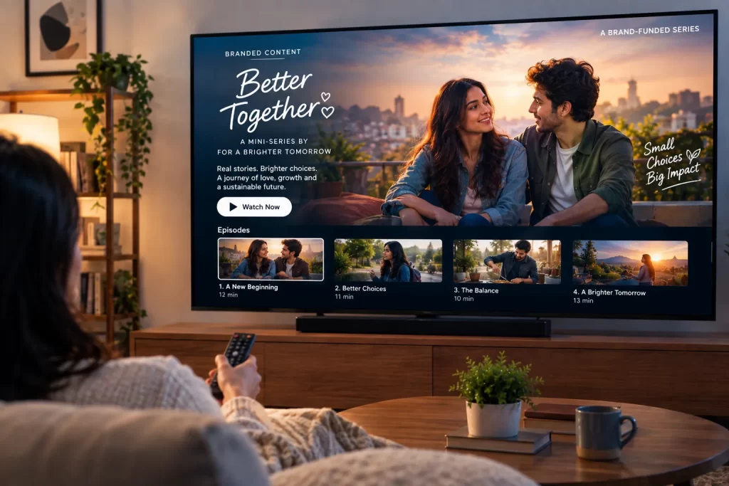 branded content brand funded shows, mini series, or entertainment segments