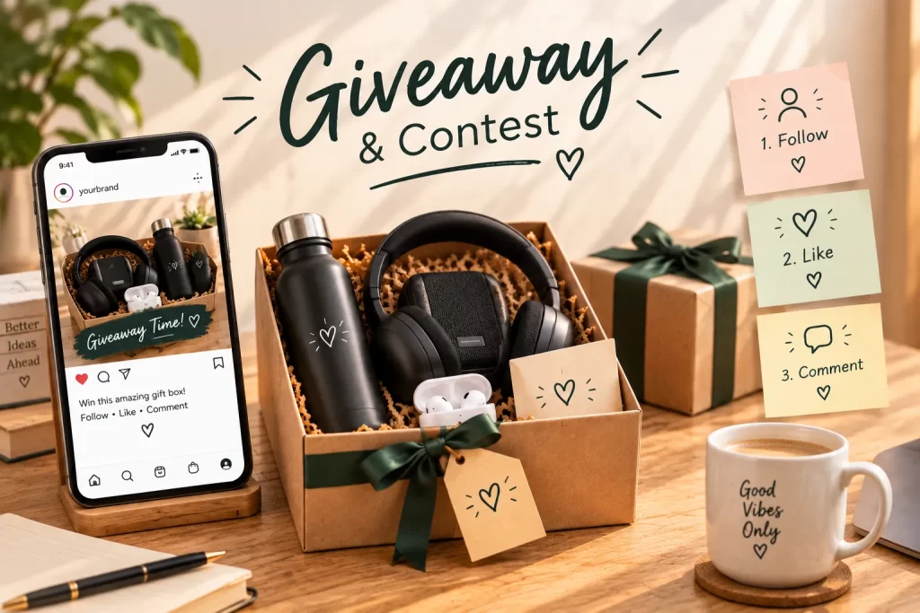 giveaways and contest posts