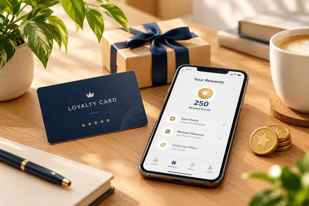 loyalty cards and reward points