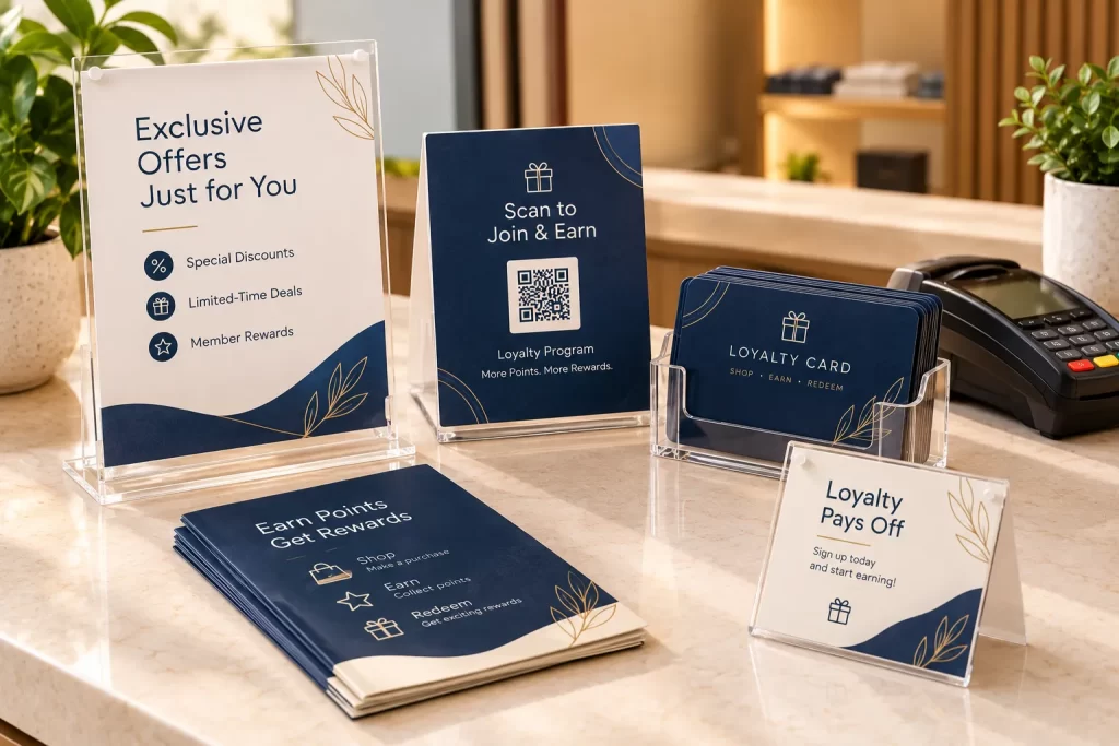 point of sale display materials