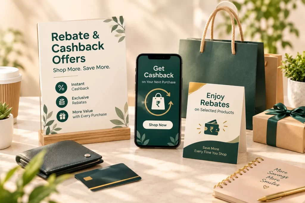 rebate and cashback offers